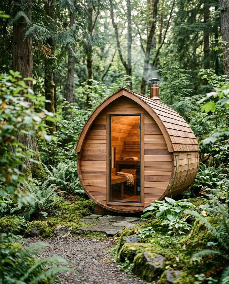 Cedar Pod Sauna - Western Red Cedar